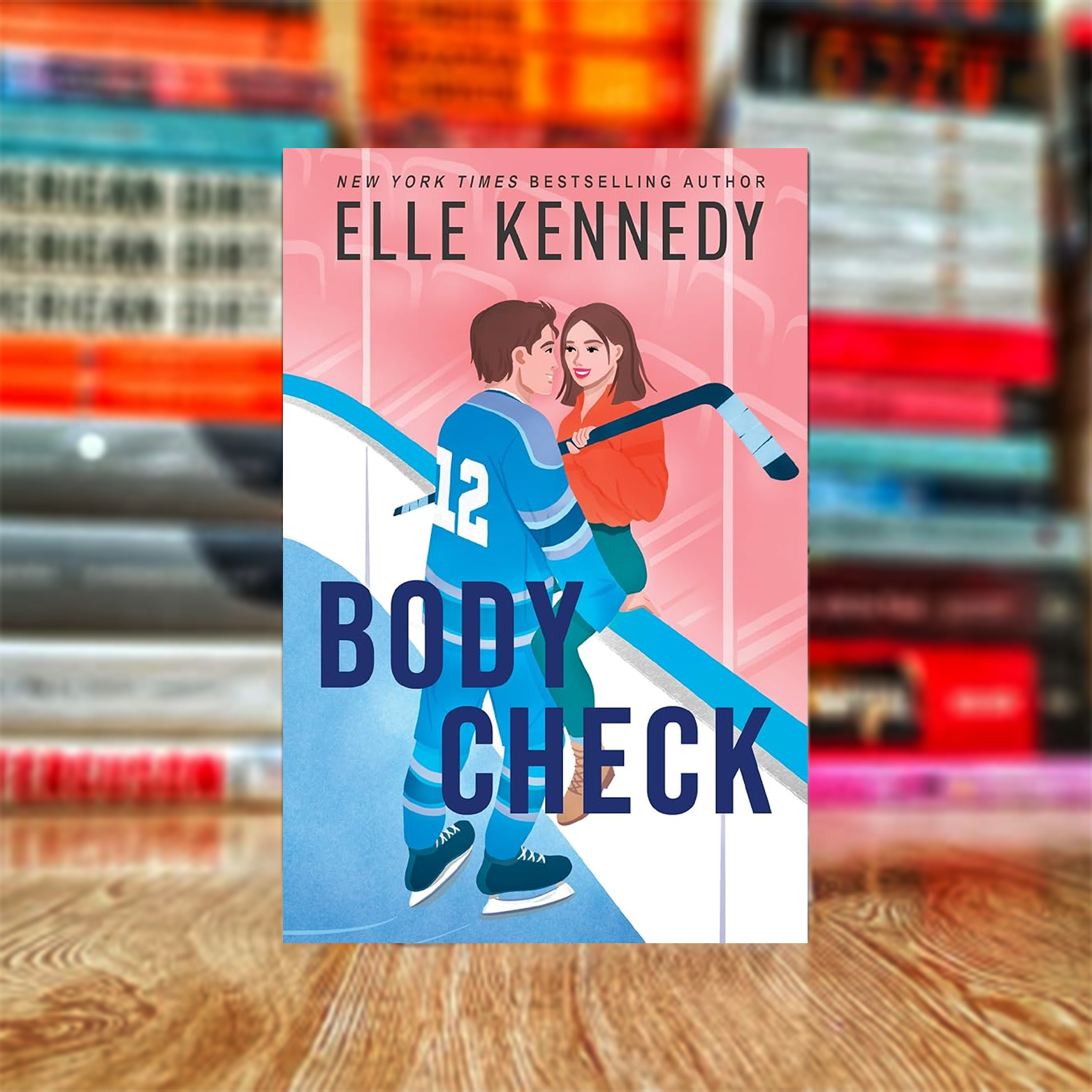 K33 Body Check: A Spicy Hockey Rom Com: Steamy Hockey Romance With Forbidden Love by Elle Kennedy - Image 1