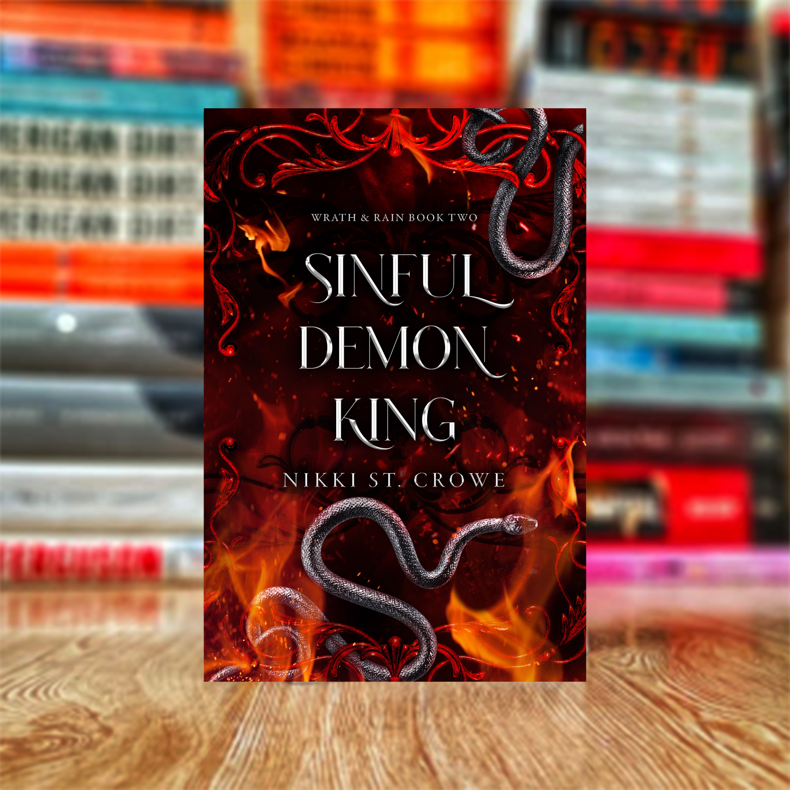 k50 Sinful Demon King by Nikki St Crowe (Hardcover) - Image 1