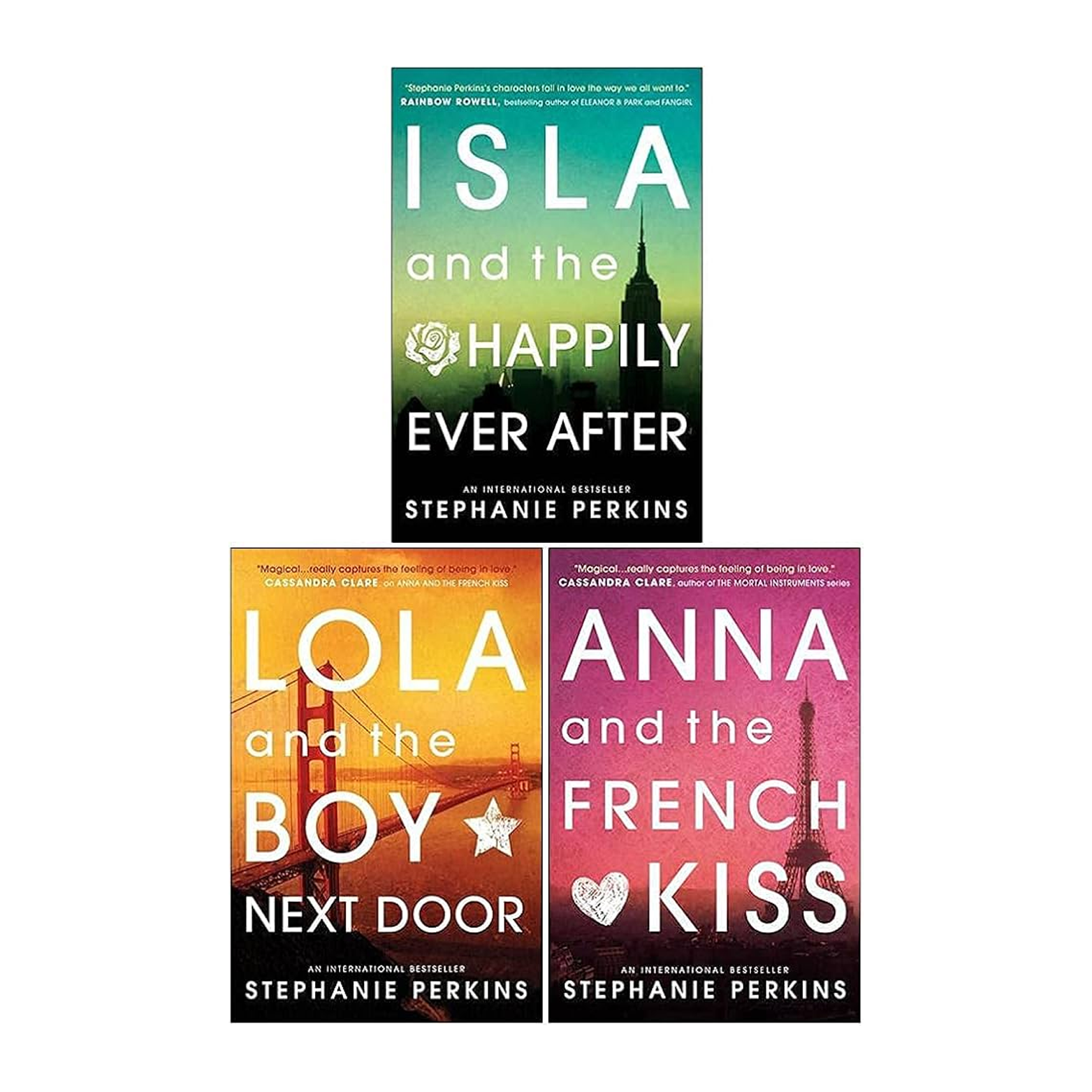 k4 Anna and the French Kiss (3 book series) by Stephanie Perkins (Hardcover) - Image 1