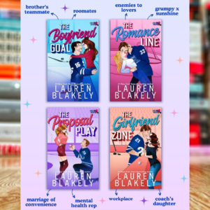 Love and Hockey (5 book series) by Lauren Blakely (Hardcover)