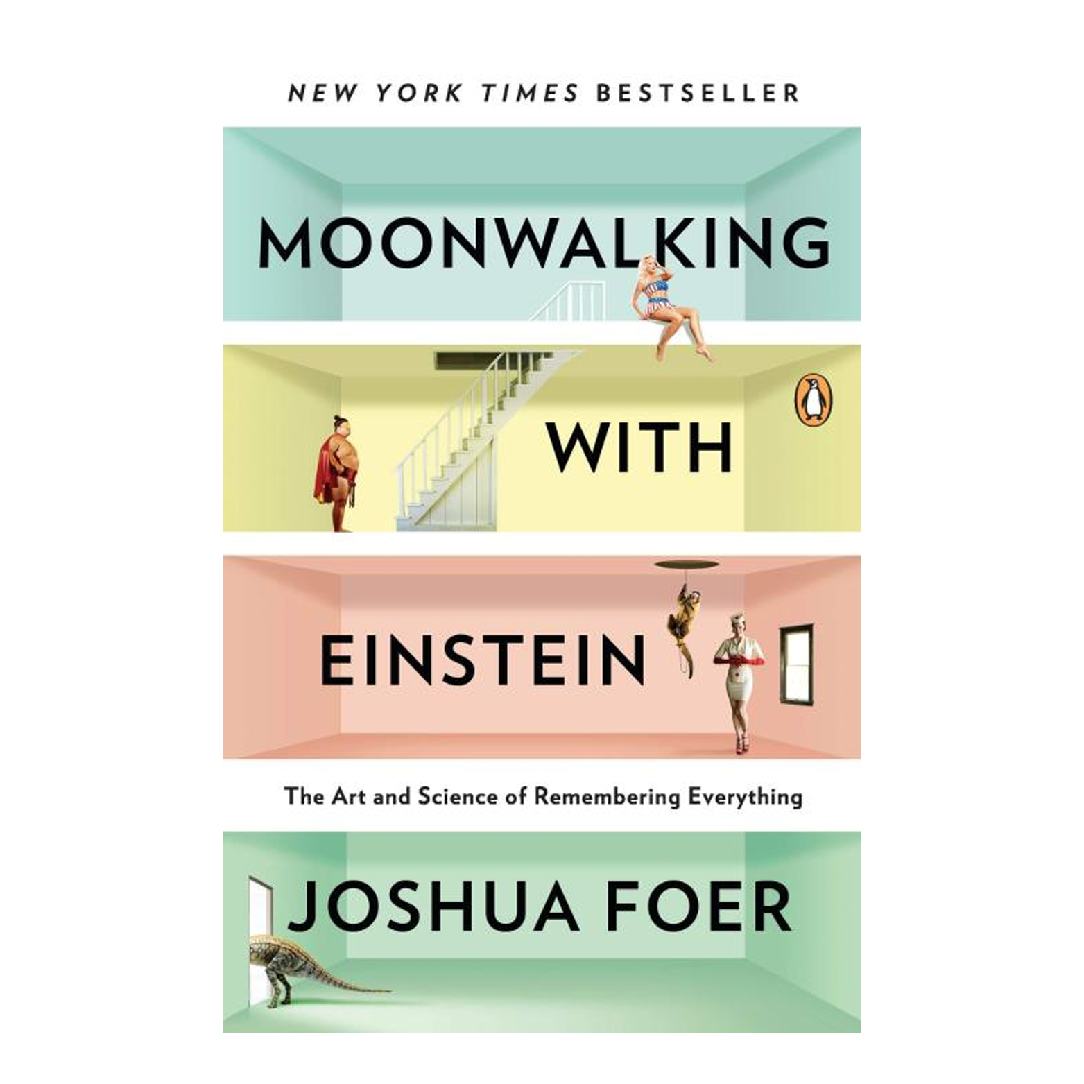 JA-99 Moonwalking with Einstein by Joshua Foer - Image 1