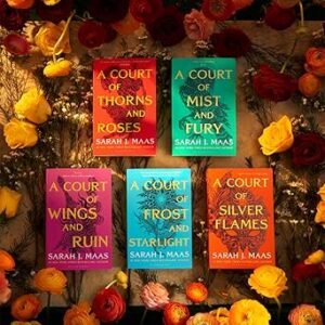 A Court of Thorns and Roses (5 books) by Sarah J. Maas