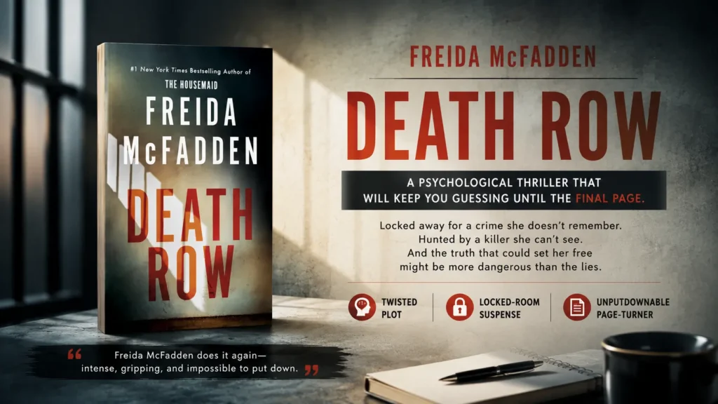 Death Row by Freida McFadden book banner