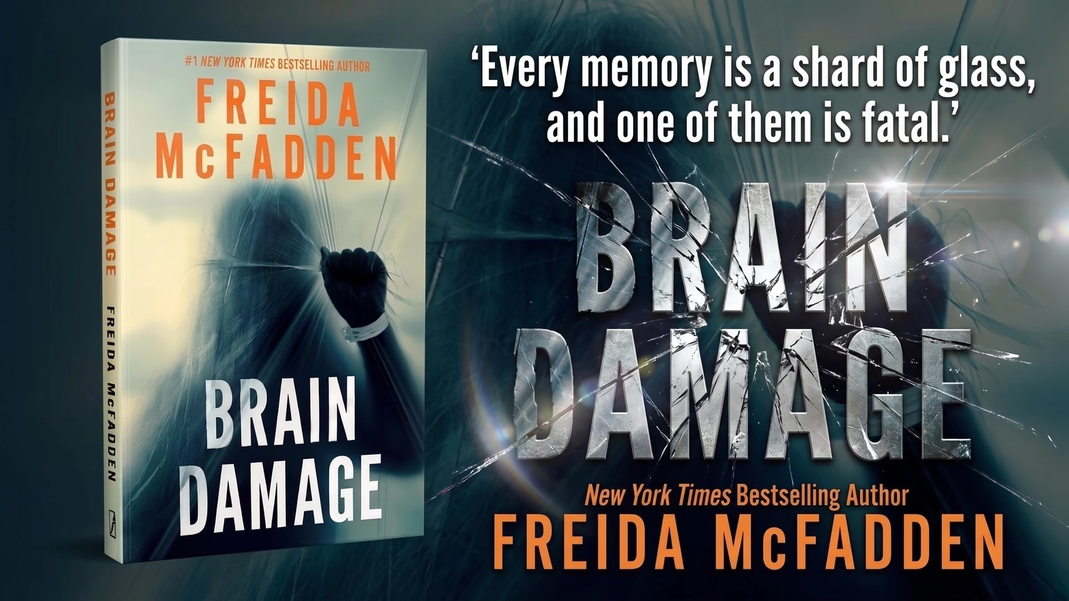 Brain Damage by Freida McFadden book cover