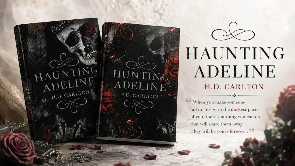 Haunting Adeline and Hunting Adeline by H.D. Carlton book cover