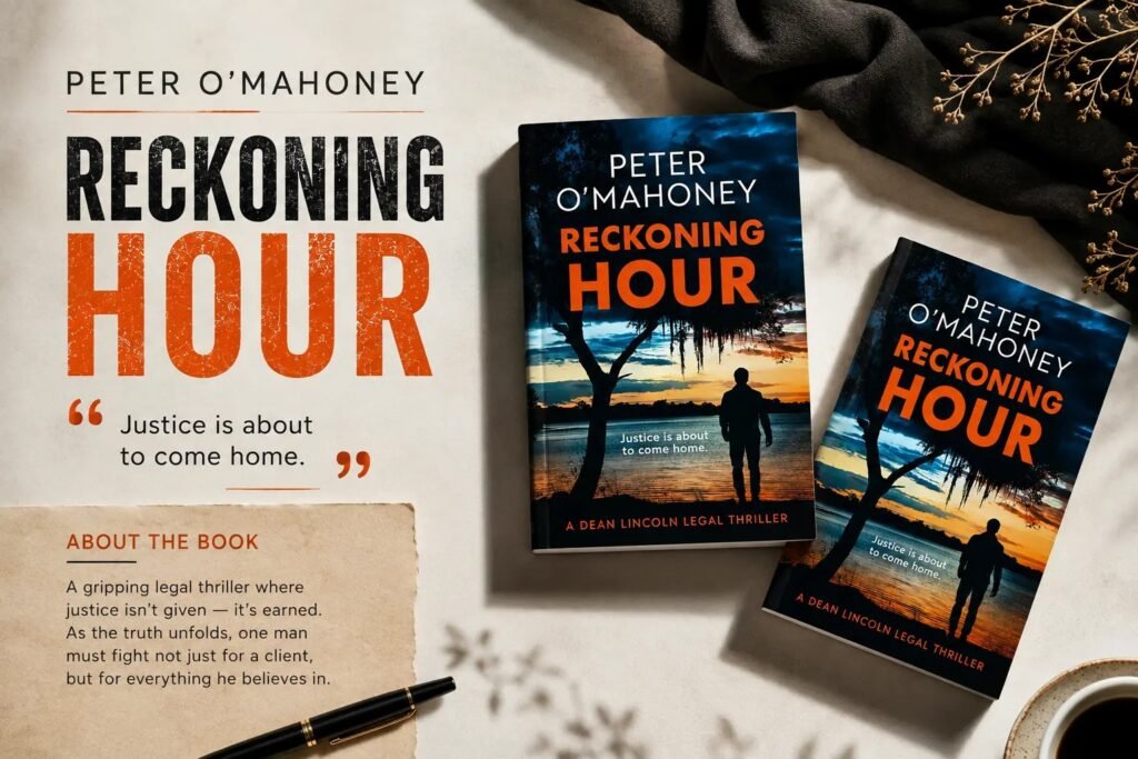 Reckoning Hour by Peter O'Mahoney book banner
