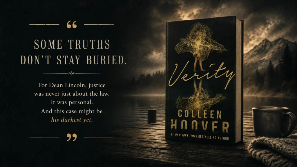 Verity by Colleen Hoover book cover — Amazon MGM movie tie-in