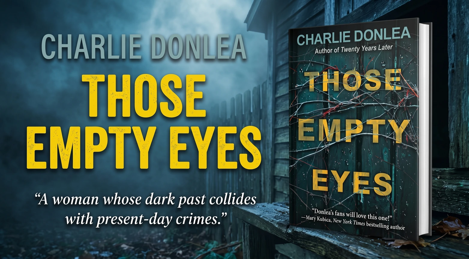 Those Empty Eyes by Charlie Donlea book cover – buy online in Bangladesh